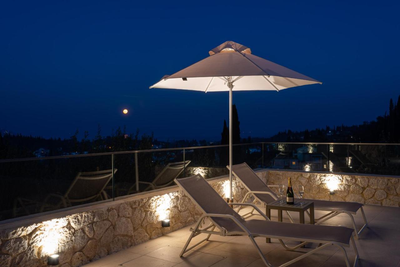 The Corfu Cocoon Villa Apartments Féakesz Kültér fotó