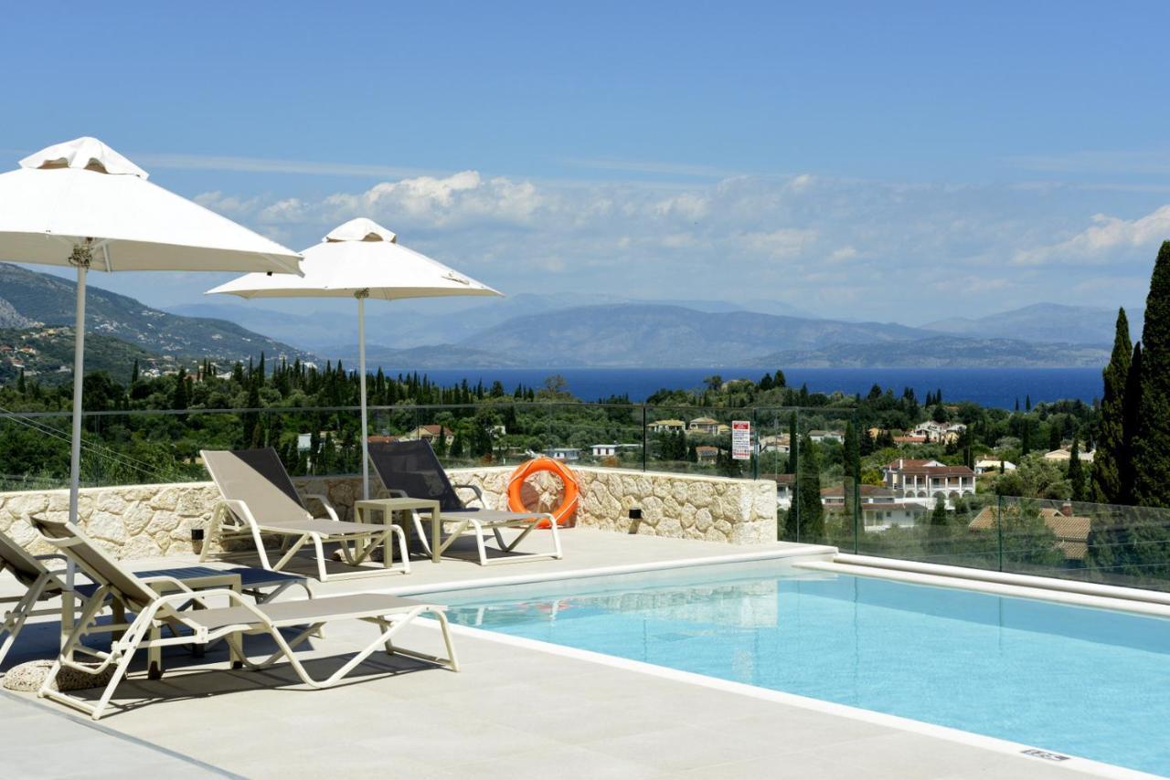 The Corfu Cocoon Villa Apartments Féakesz Kültér fotó