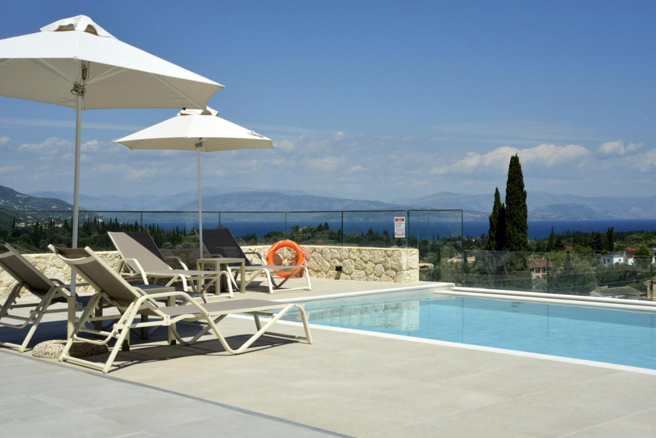 The Corfu Cocoon Villa Apartments Féakesz Kültér fotó