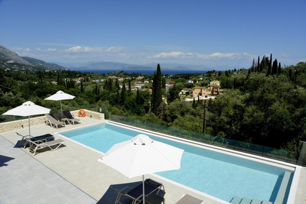 The Corfu Cocoon Villa Apartments Féakesz Kültér fotó