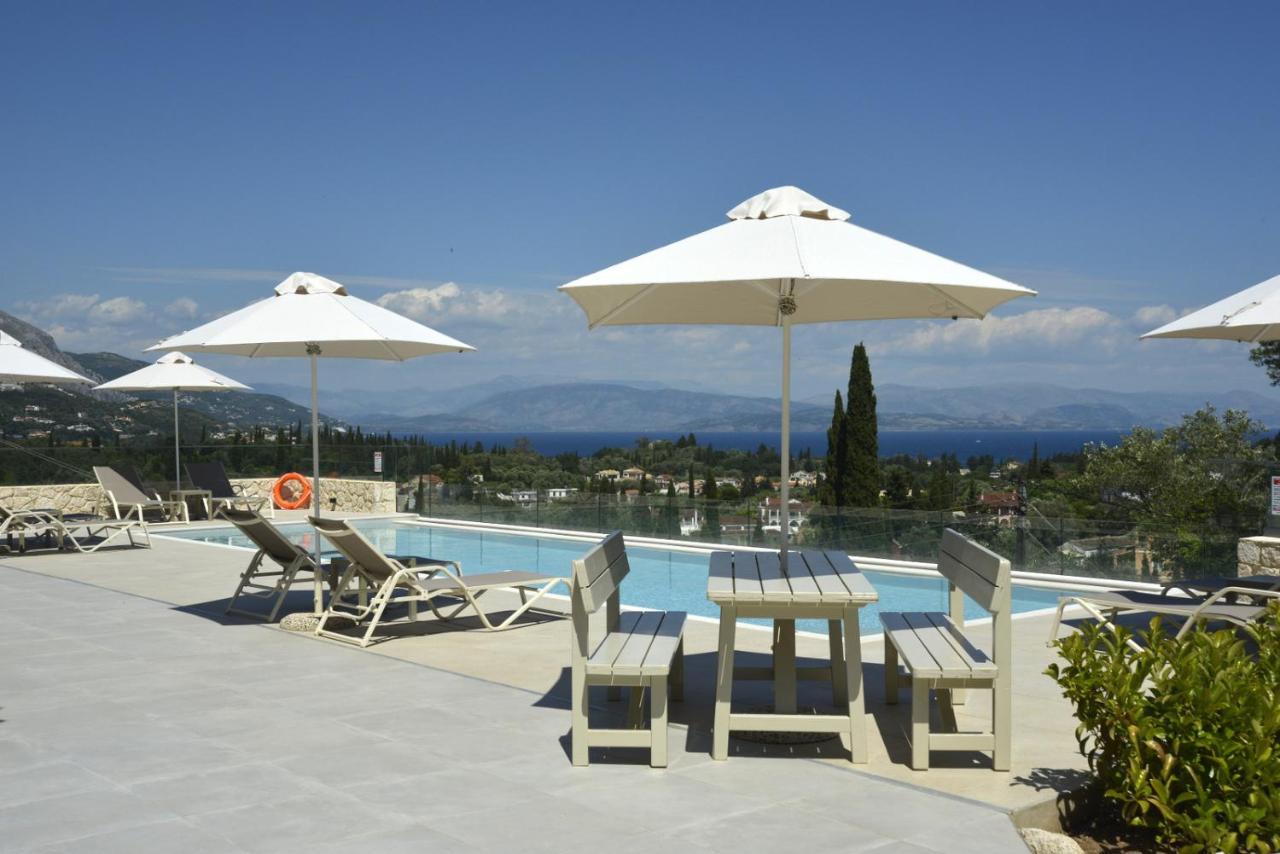 The Corfu Cocoon Villa Apartments Féakesz Kültér fotó