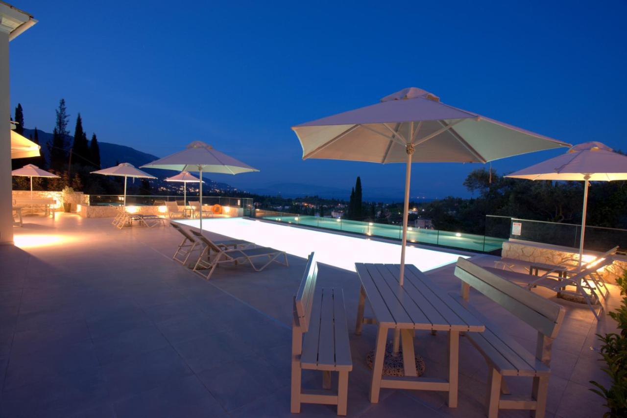The Corfu Cocoon Villa Apartments Féakesz Kültér fotó