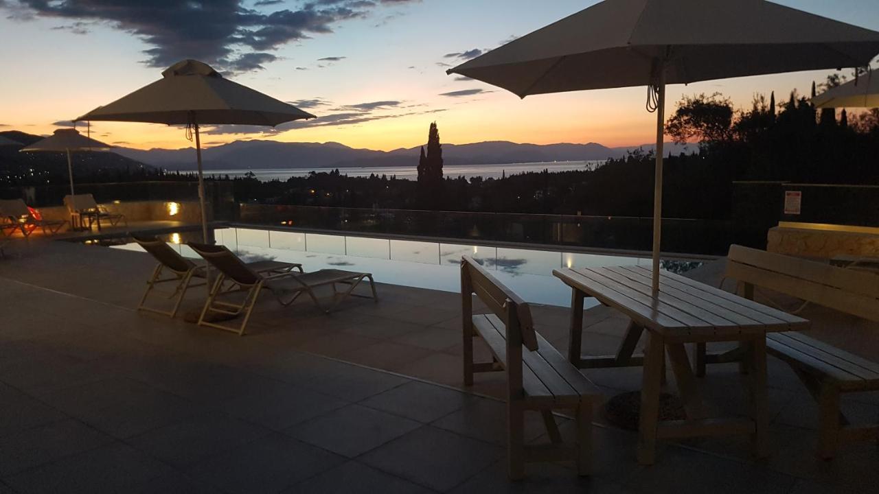 The Corfu Cocoon Villa Apartments Féakesz Kültér fotó