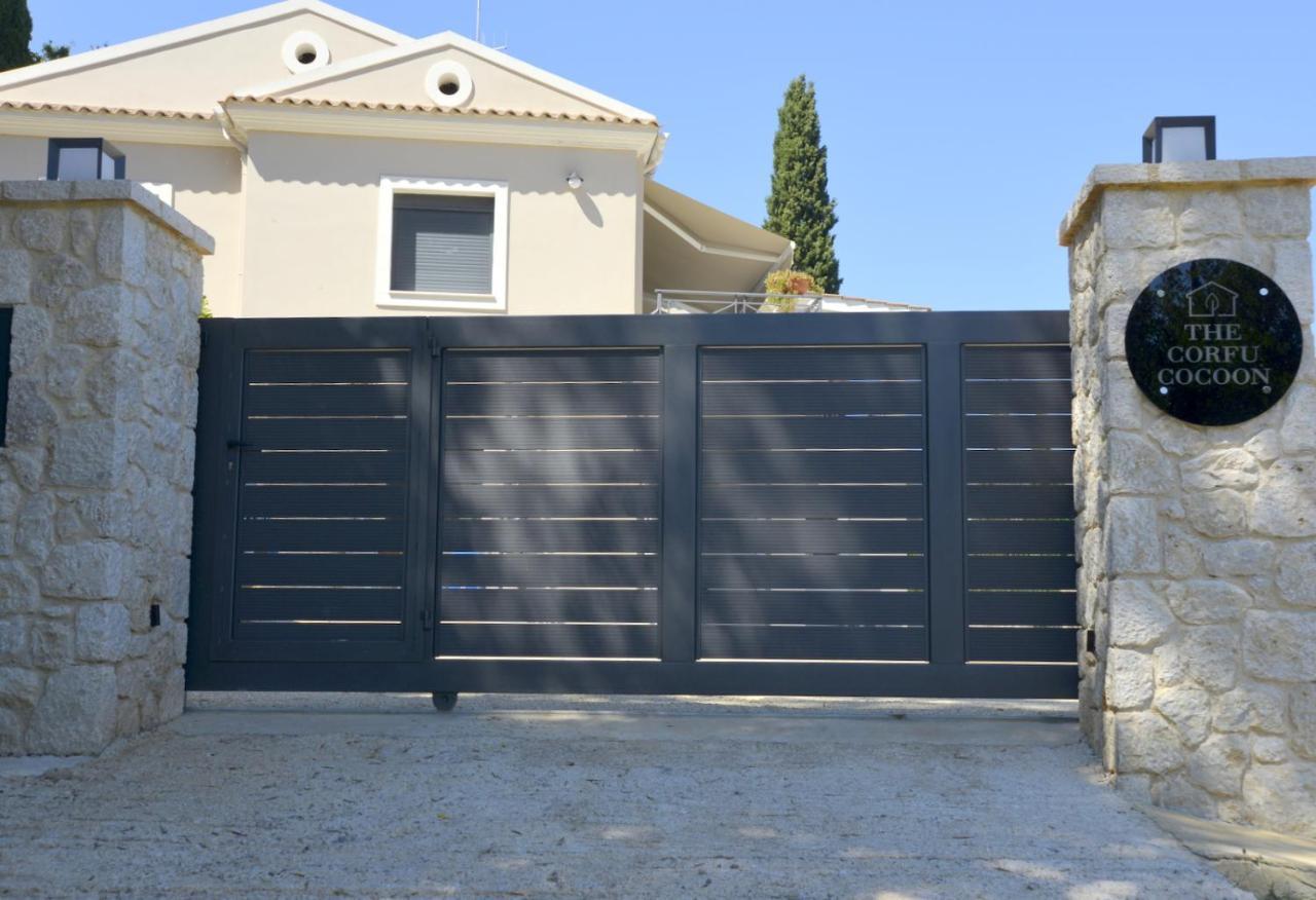 The Corfu Cocoon Villa Apartments Féakesz Kültér fotó