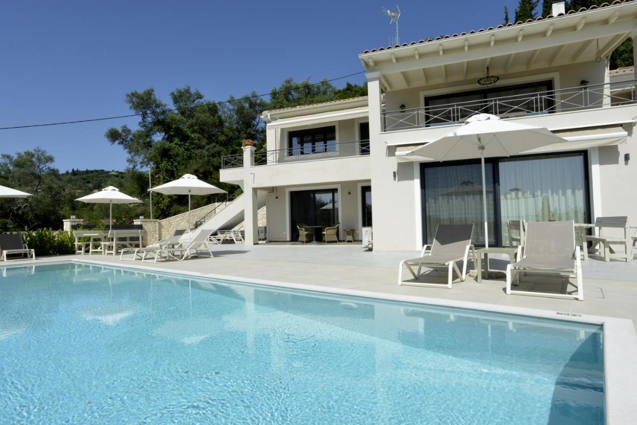 The Corfu Cocoon Villa Apartments Féakesz Kültér fotó
