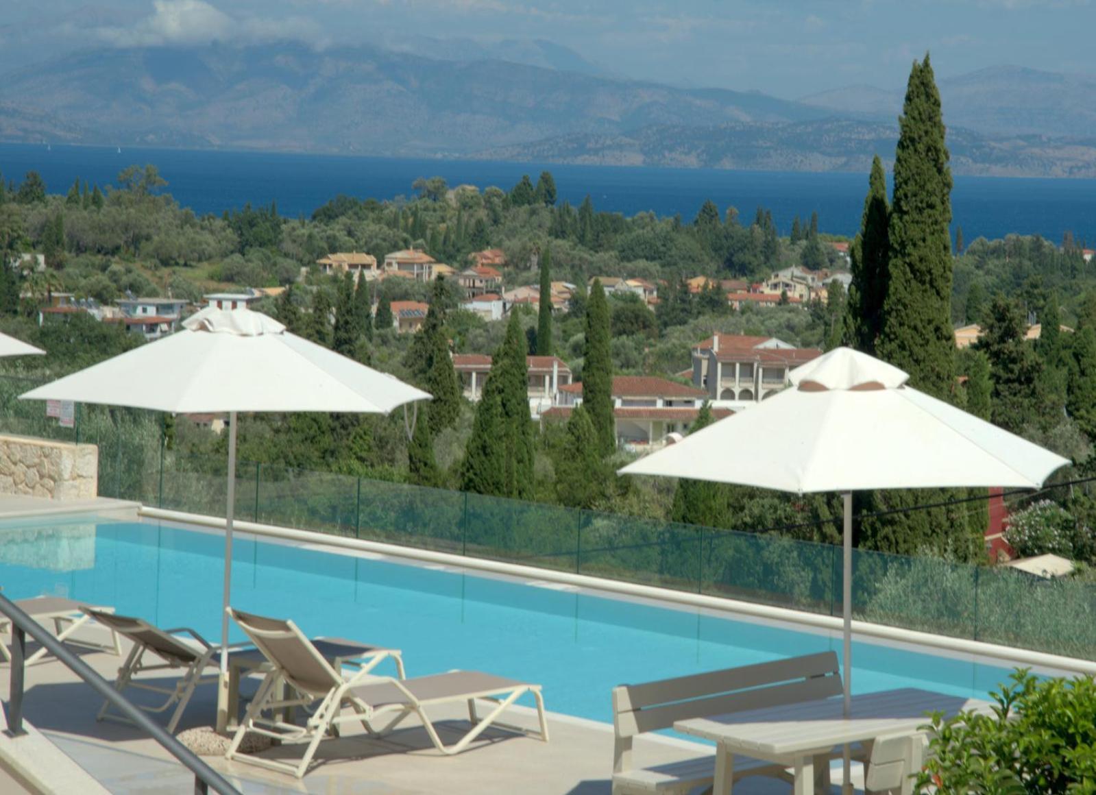 The Corfu Cocoon Villa Apartments Féakesz Kültér fotó