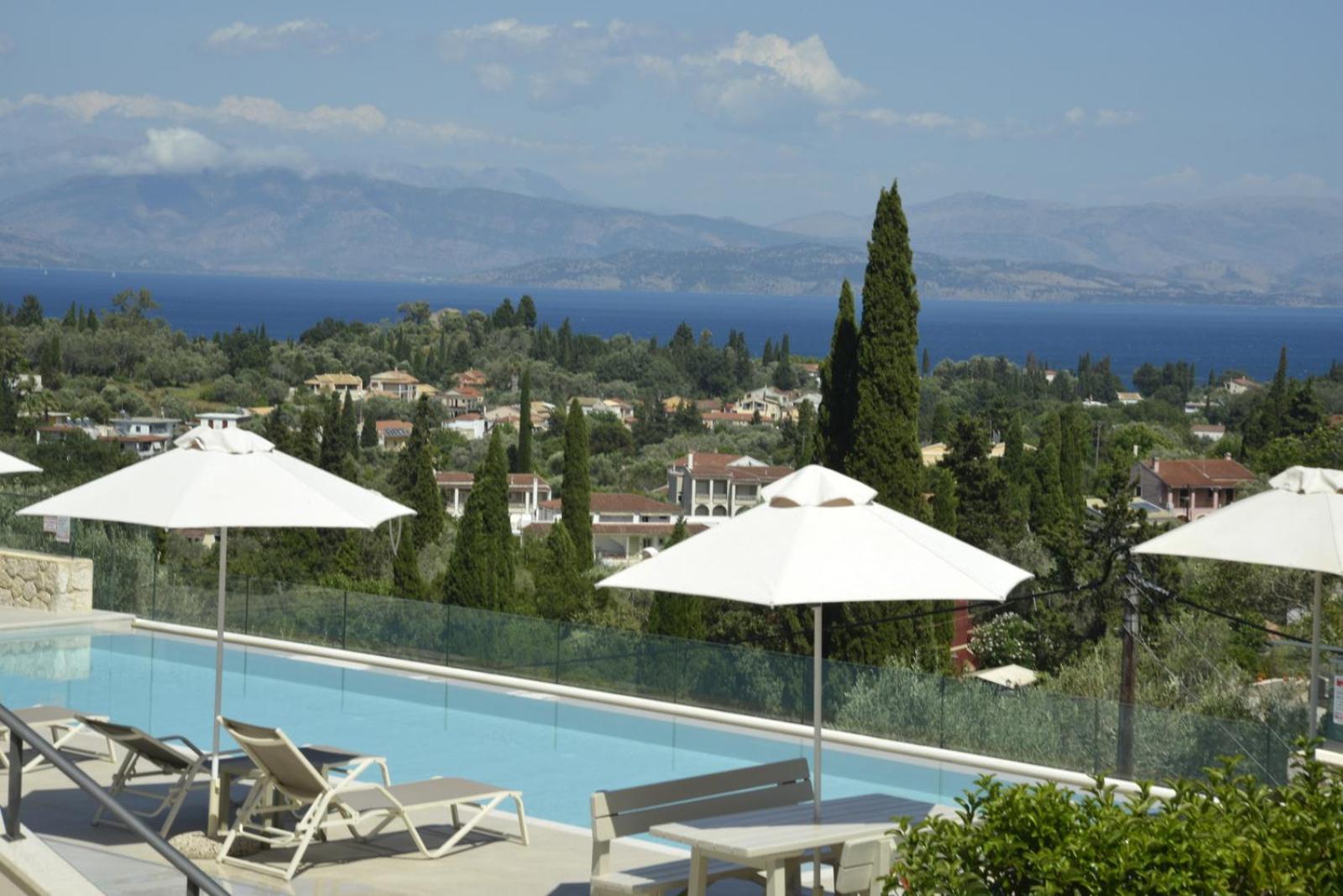 The Corfu Cocoon Villa Apartments Féakesz Kültér fotó