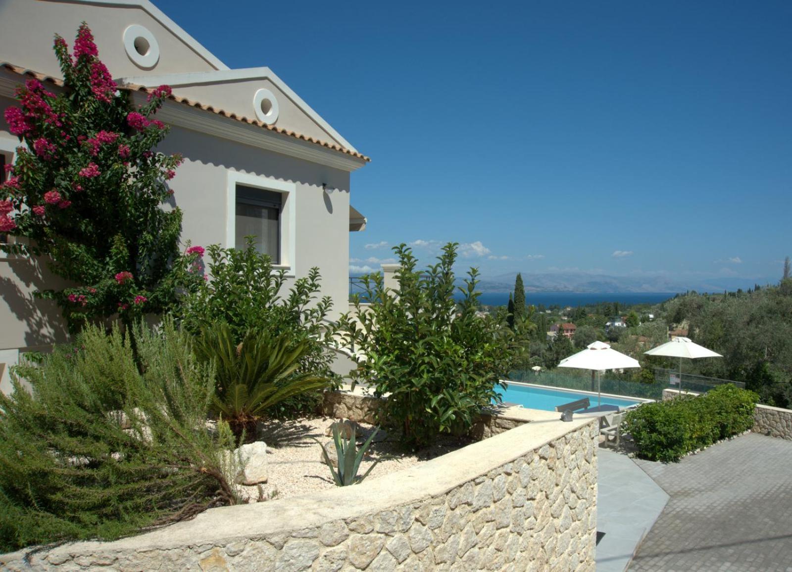 The Corfu Cocoon Villa Apartments Féakesz Kültér fotó